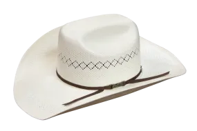 American Hat Co Vented Straw Cowboy Hat 8400