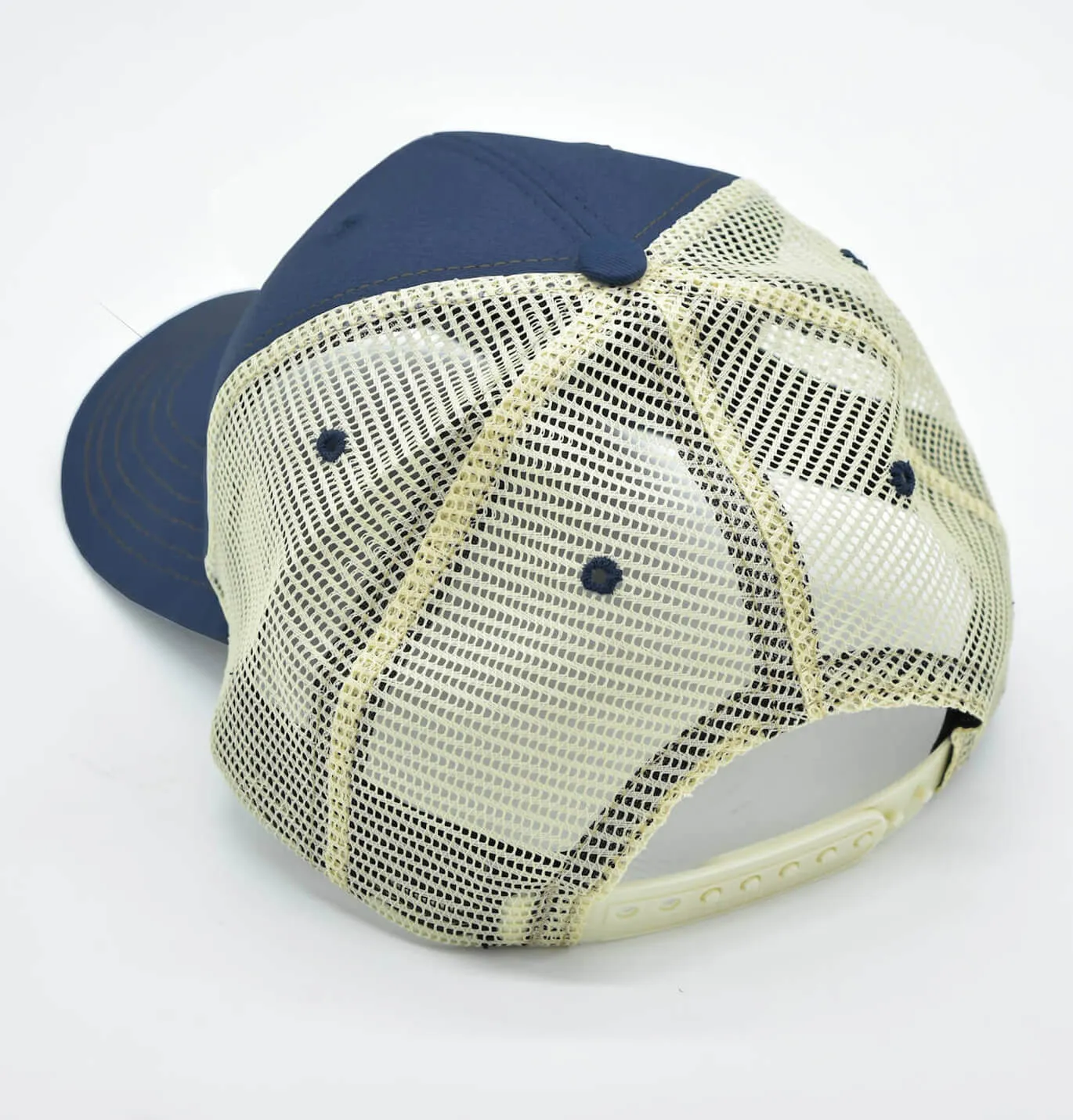 Aviator Lab: Badged Trucker Cap - Navy