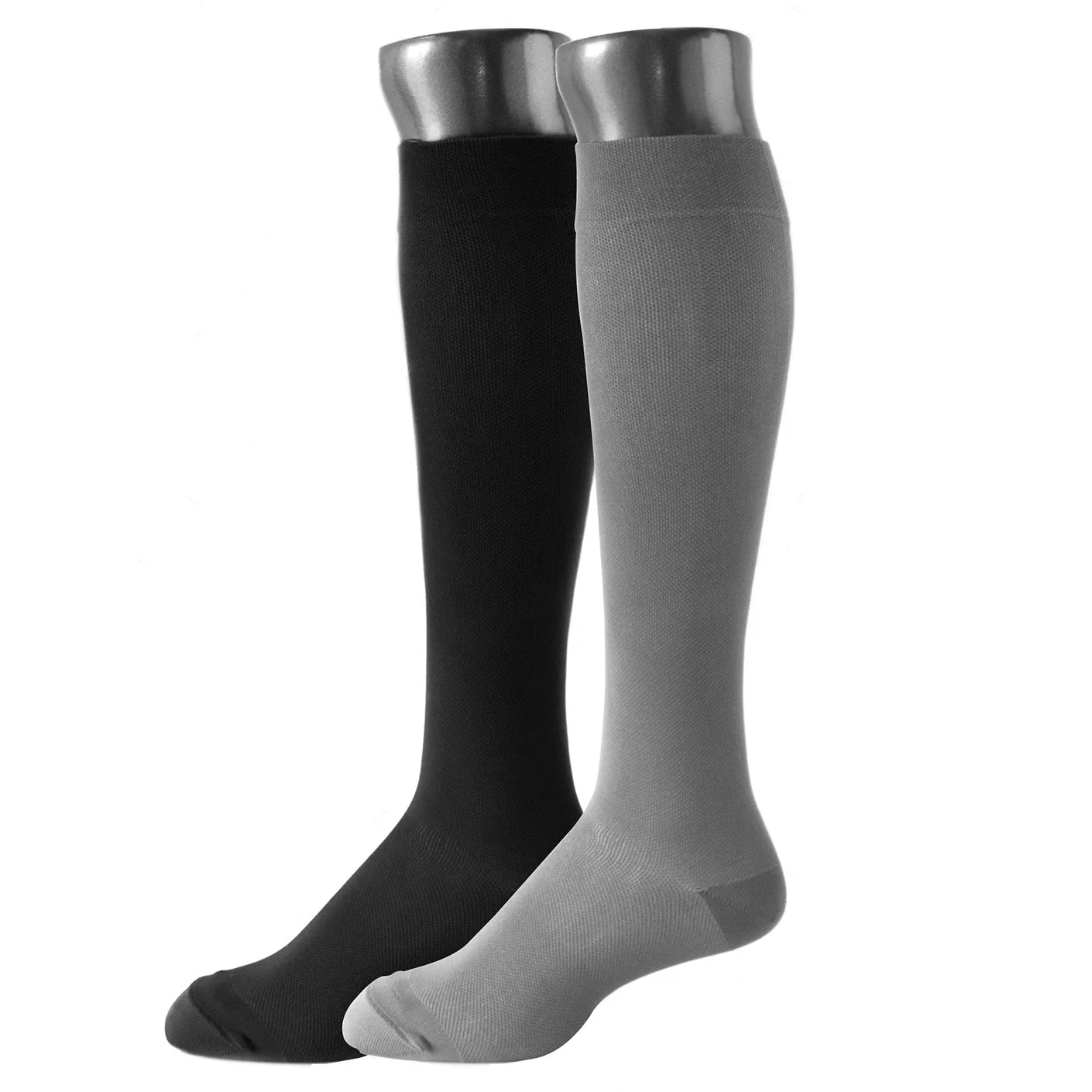 Be Shapy | Knee High Length Compression Socks for Daily Use | Medias Largas para Caballero