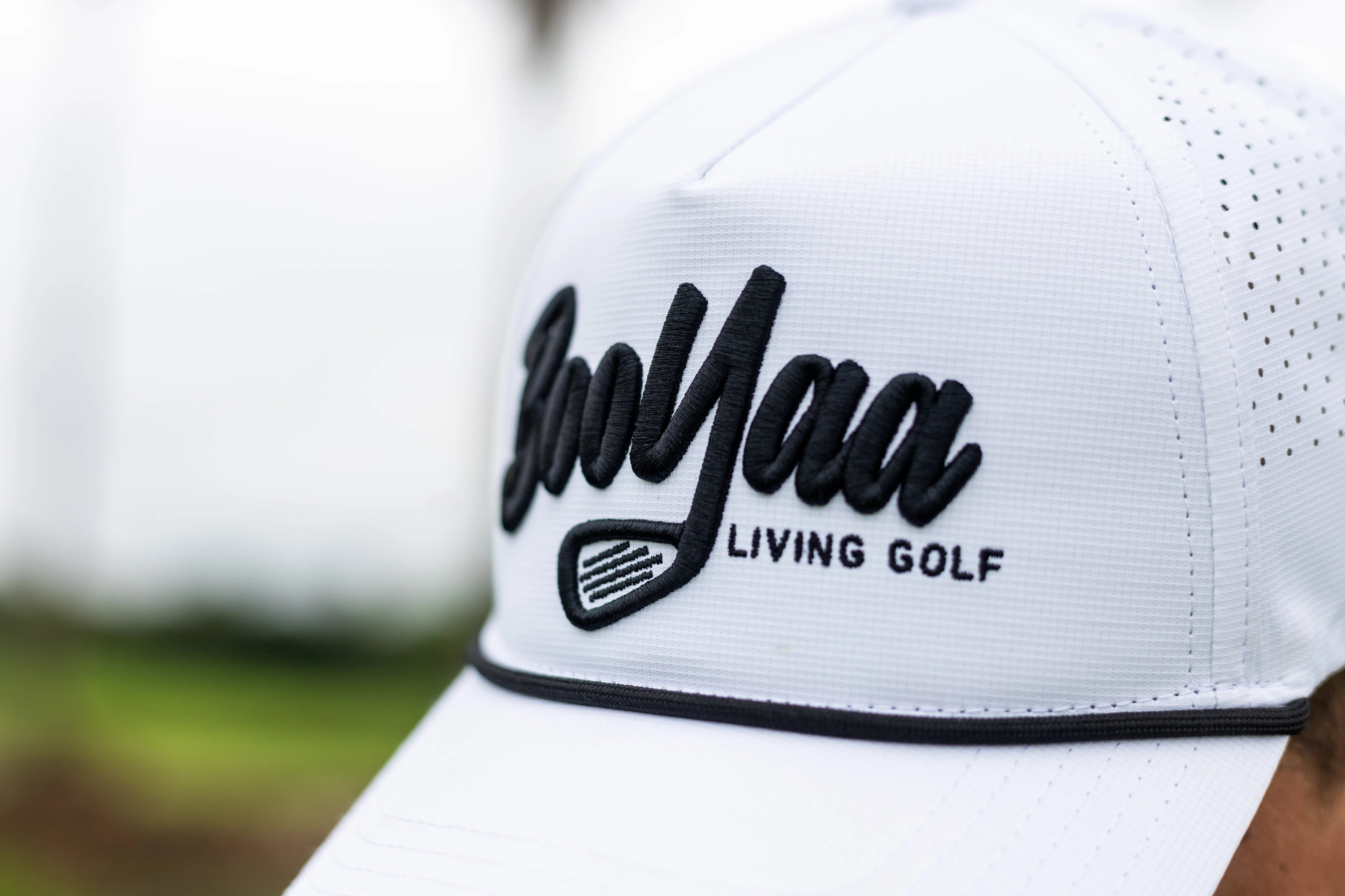 BooYaa Golf Cap - White Classic