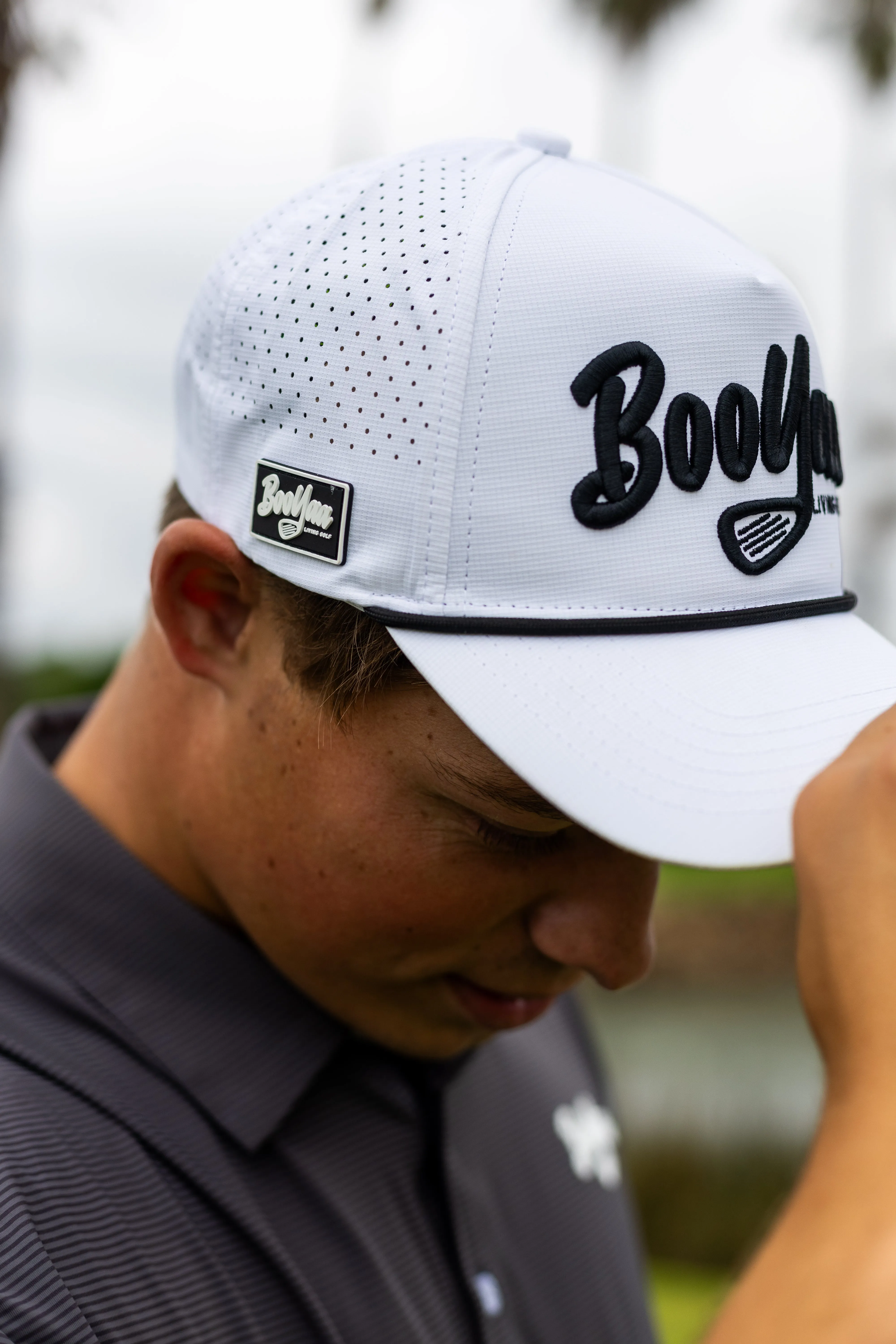 BooYaa Golf Cap - White Classic