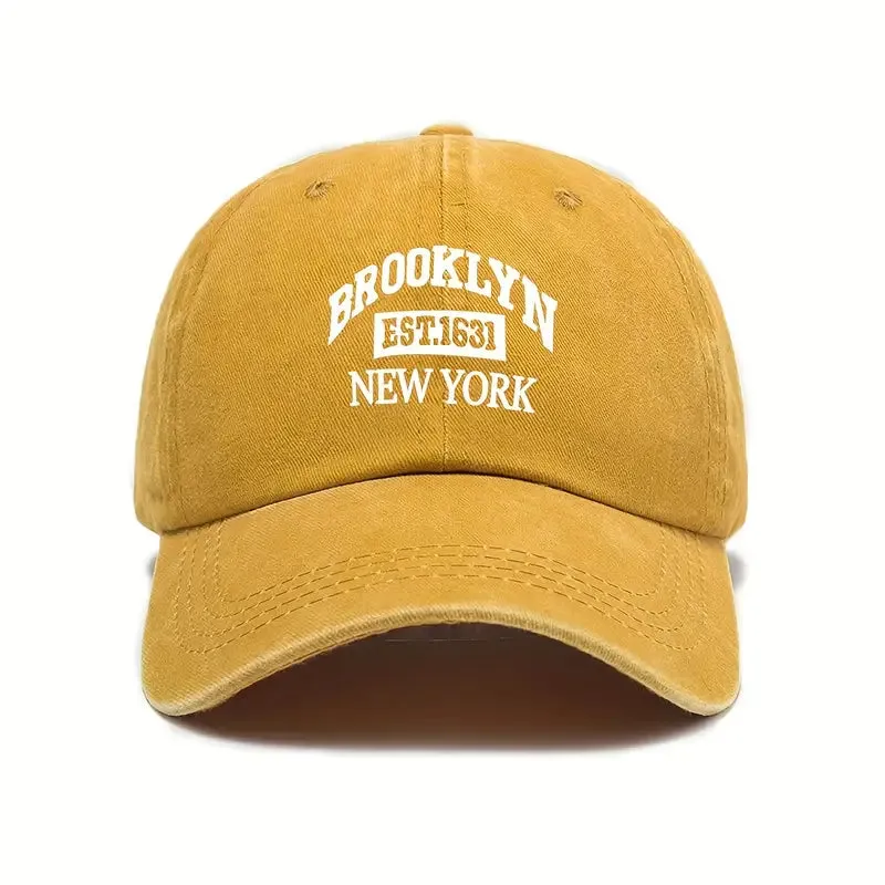 Caps Brooklyn New York Est. 1631 Adjustable Baseball Cap