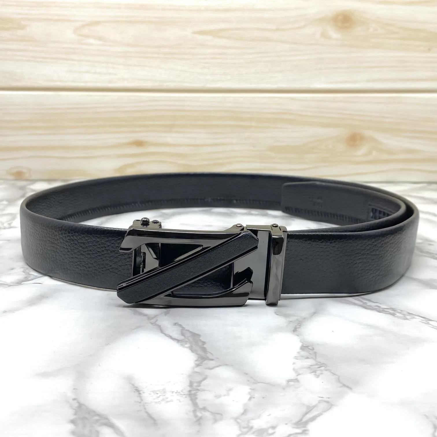 Casual Z-Shape Two Tone Adjustable Auto Belt For Men-JonasParamount