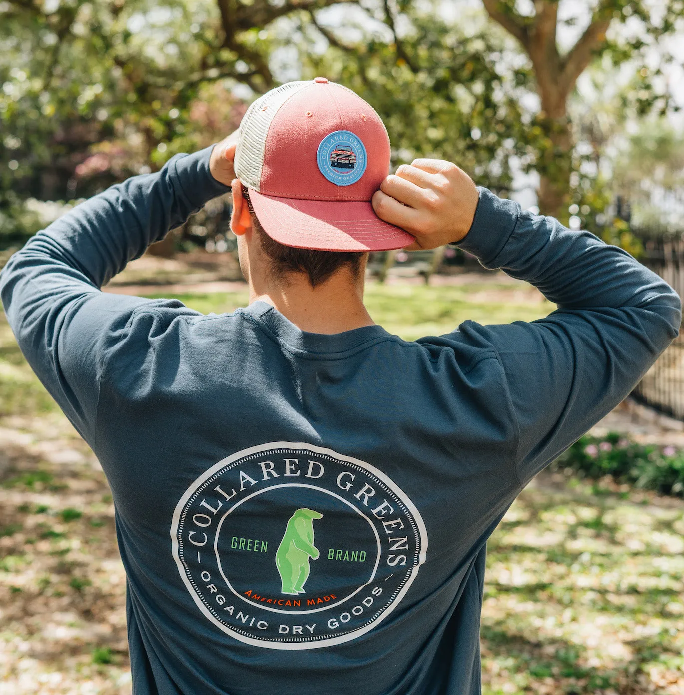 Chocolate Lab: Badged Trucker Cap - Cattail