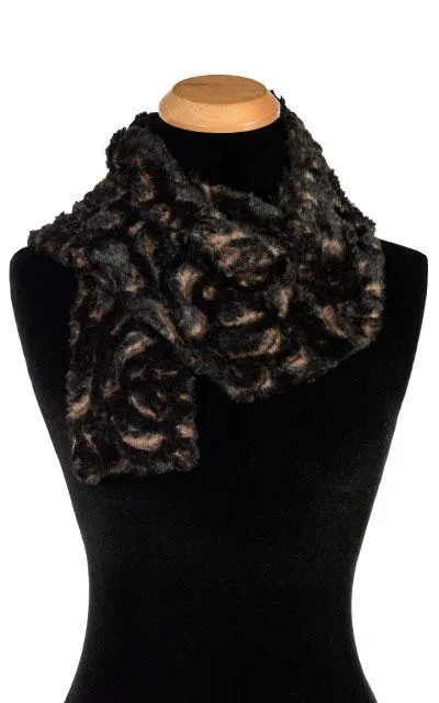 Classic Scarf - Luxury Faux Fur in Vintage Rose - Sold Out!