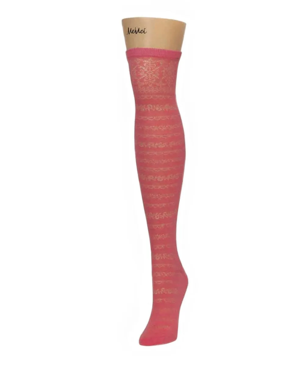 Elegante Over The Knee Warm Cotton Blend Socks