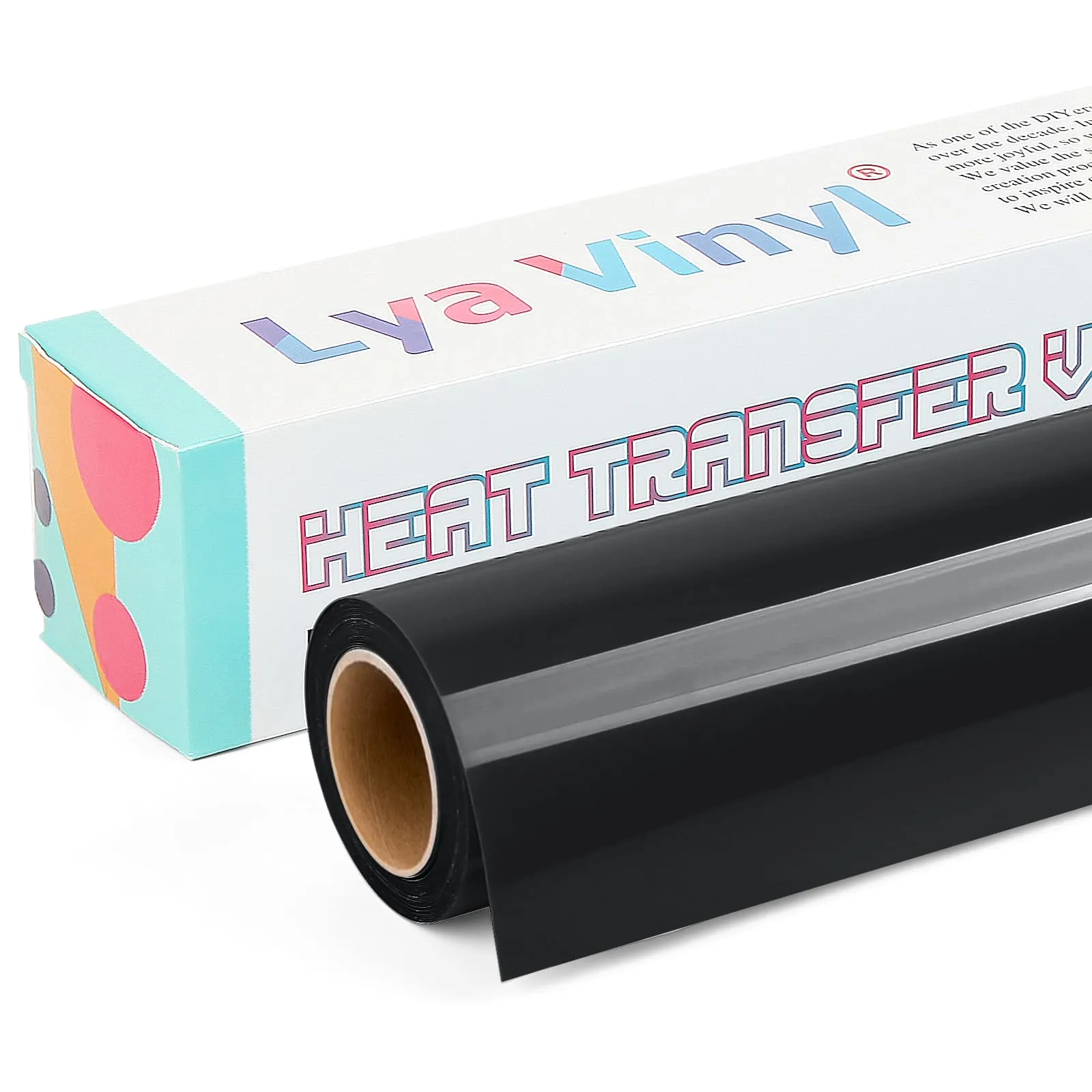 Heat Transfer Vinyl Rolls - 12*10 ft, Iron on Vinyl Roll