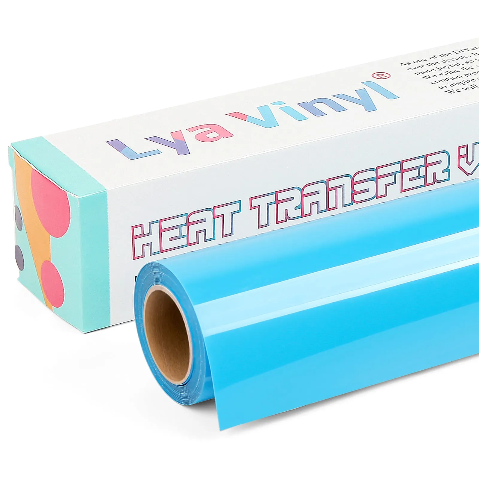 Heat Transfer Vinyl Rolls - 12*10 ft, Iron on Vinyl Roll