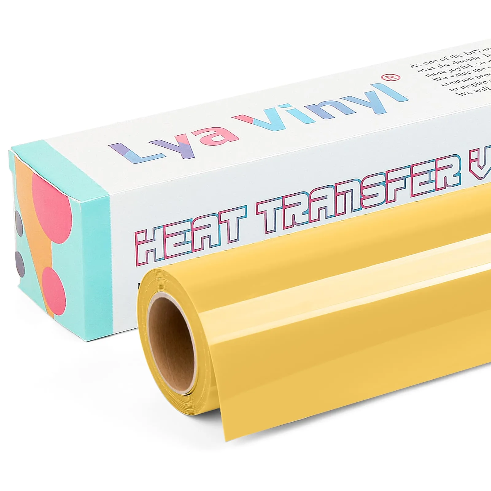 Heat Transfer Vinyl Rolls - 12*10 ft, Iron on Vinyl Roll