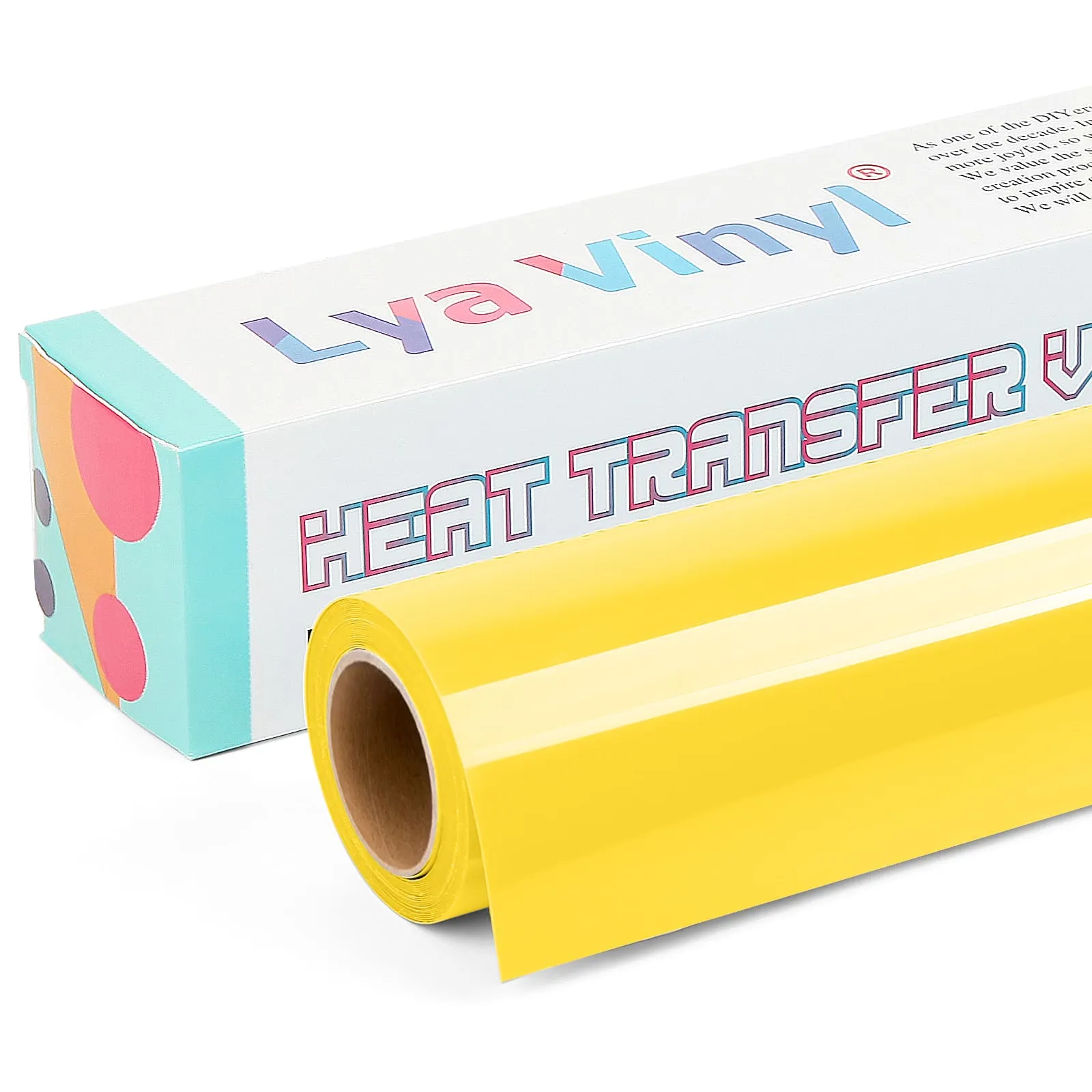 Heat Transfer Vinyl Rolls - 12*10 ft, Iron on Vinyl Roll