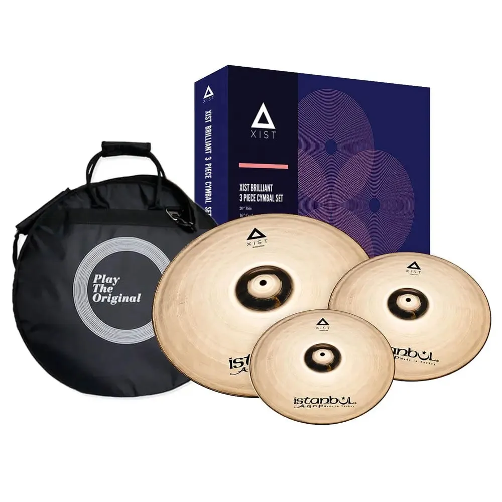 Istanbul Agop Xist Brilliant Cymbal Set 14/16/20