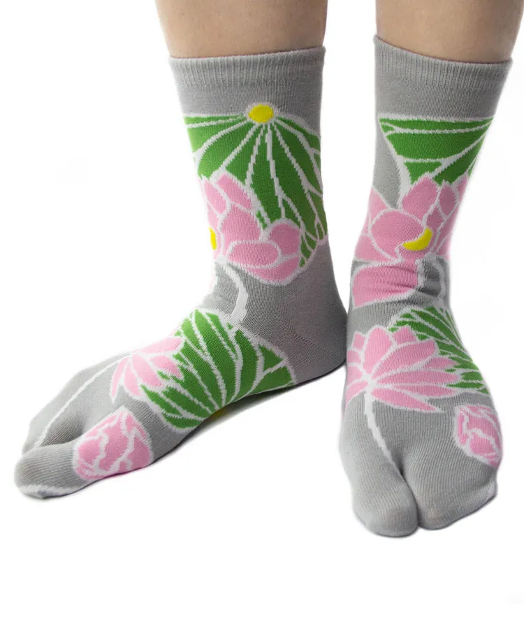 Lotus Tabi Socks / High Quality Geta Socks