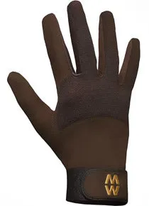 MacWet Long Mesh Sports Gloves - Brown