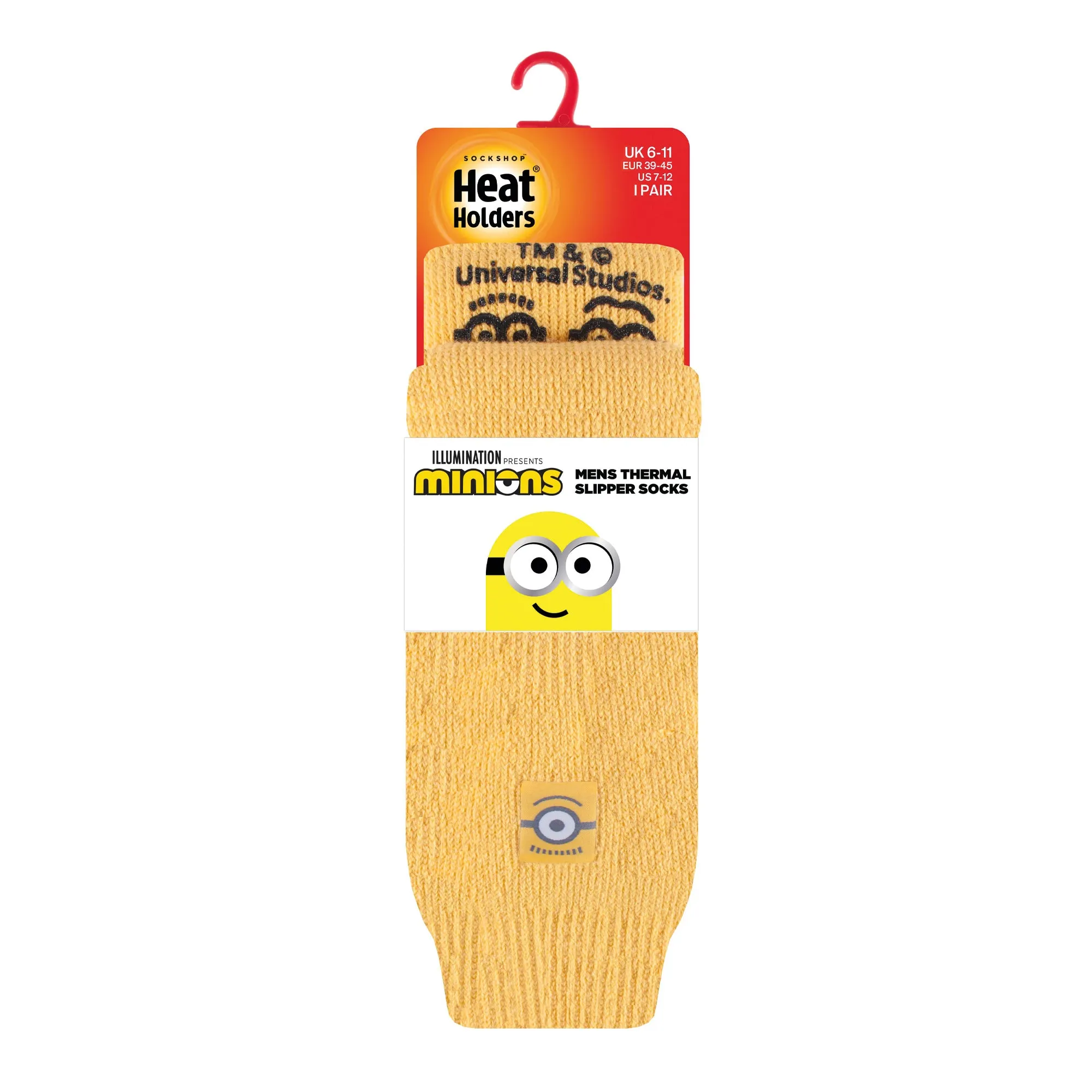 Mens Original Character Slipper Socks - Minions