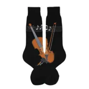 Men's Sock - Violin Strings - 6932M