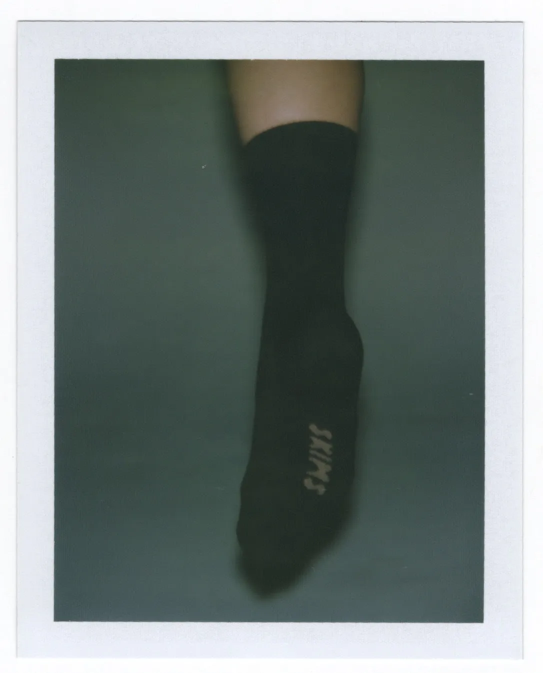 MICROPOLY CREW SOCK | ONYX