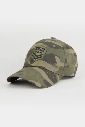 MNDZ Embroidered Cap - Camouflage