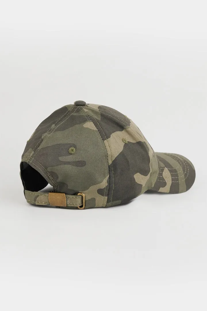 MNDZ Embroidered Cap - Camouflage