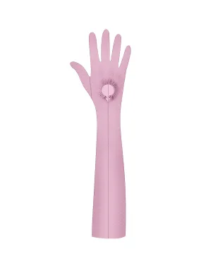 Nirvana Pink Long Gloves