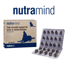 Nutramind (Brain Health Supplement for Dogs & Cats) 45 caps