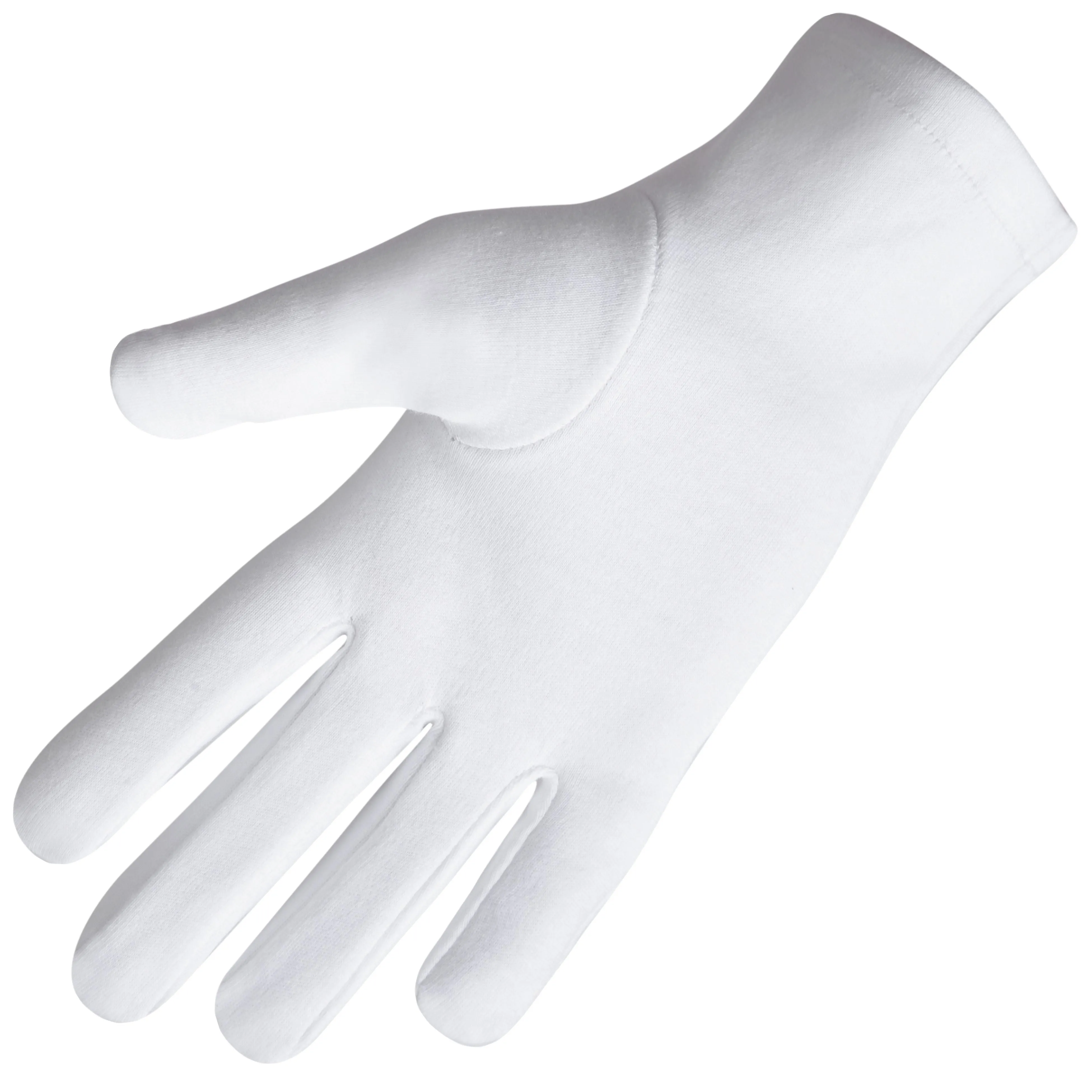 Past High Priest Royal Arch Chapter Gloves - Pure Cotton With Red Round Patch