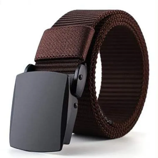 Premium Nylon Webbing Belt with Metal Buckle