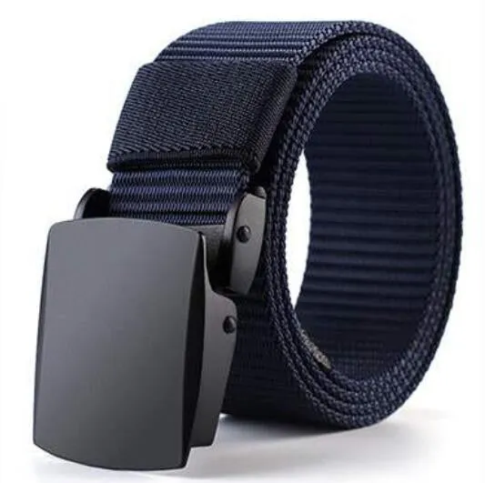 Premium Nylon Webbing Belt with Metal Buckle