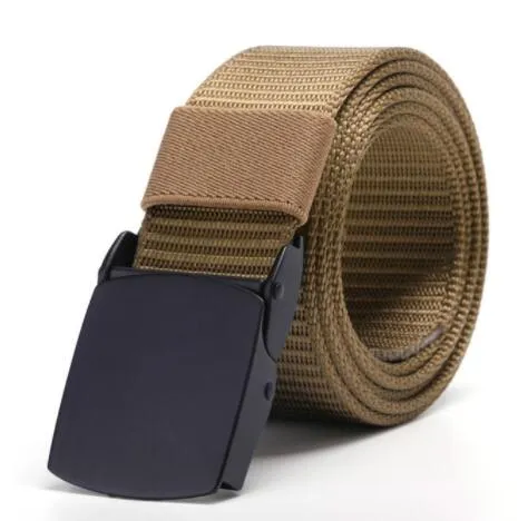 Premium Nylon Webbing Belt with Metal Buckle