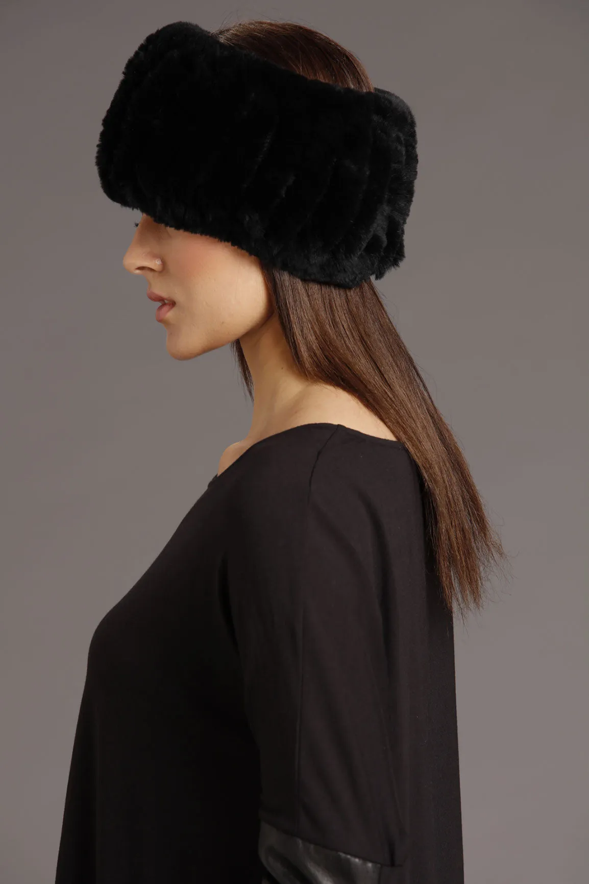 SHEYLA FUR HEADBAND