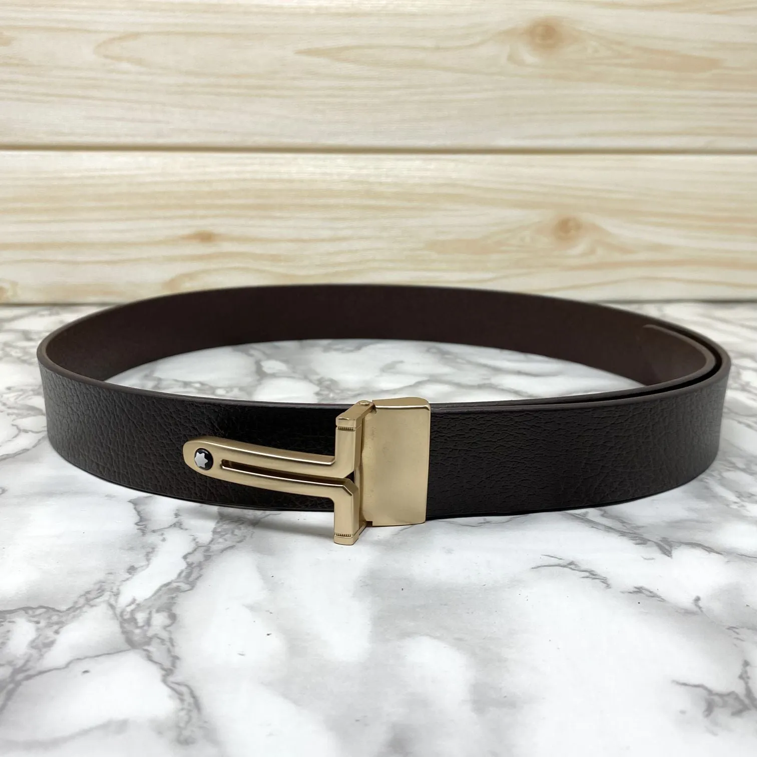 T-Shape Formal and Casual Leather Strap Belt-JonasParamount