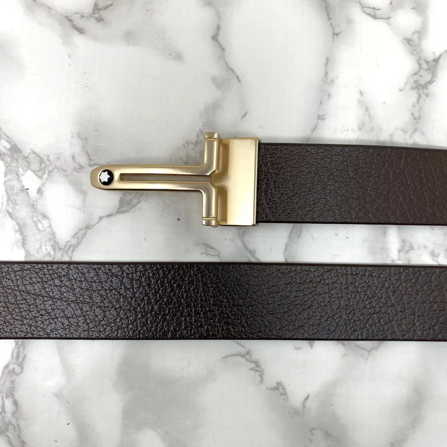 T-Shape Formal and Casual Leather Strap Belt-JonasParamount