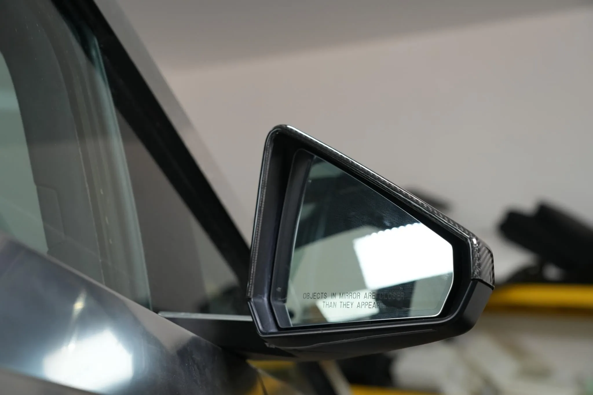 Tesla Cybertruck Real Carbon Fiber Rear Mirror Caps