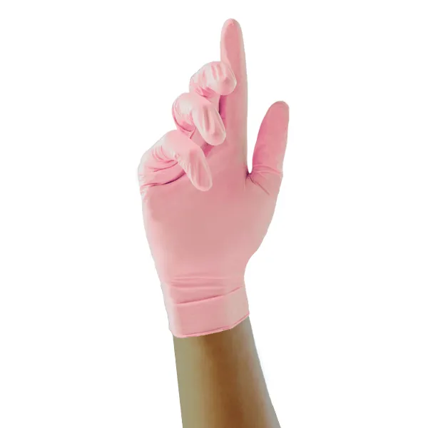 Unigloves Pink Pearl Nitrile Gloves