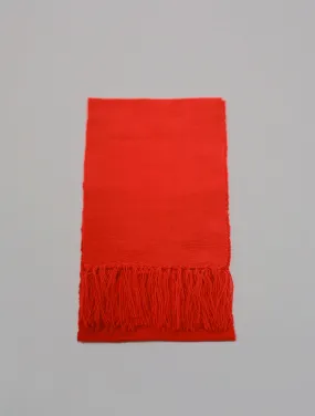 Woven Scarf - Red