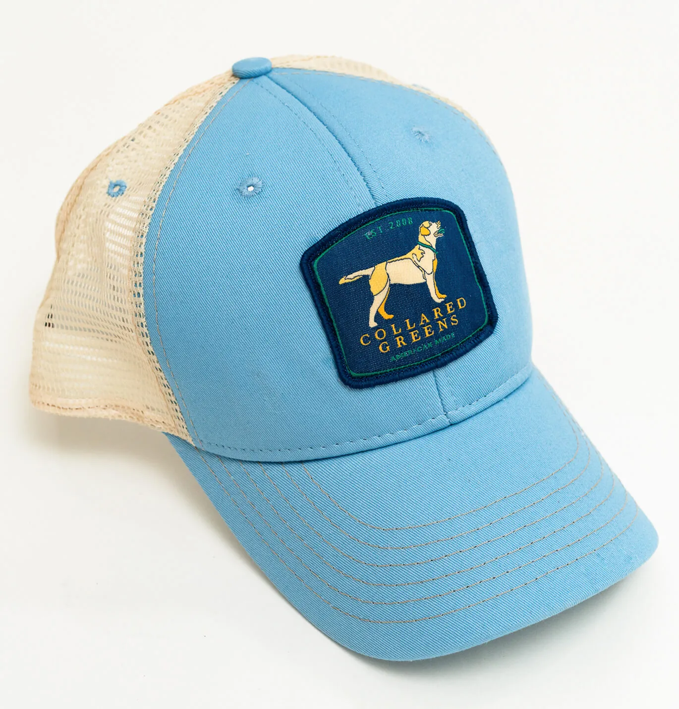 Yellow Lab: Badged Trucker Cap - Carolina