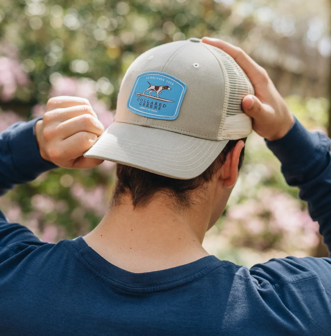 Yellow Lab: Badged Trucker Cap - Carolina