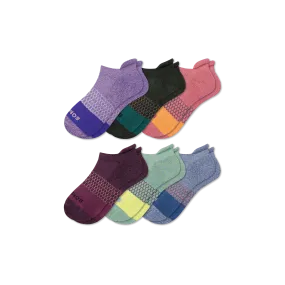 Youth Marl Ankle Sock 6-Pack